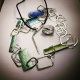 Smycken gjorda av en kursdeltagare under 1 helg